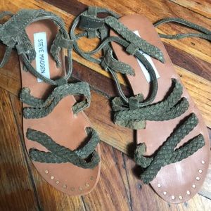 Braided Strappy Sandal